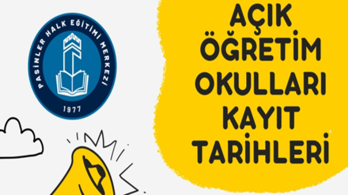 AÇIK ÖĞRETİM LİSESİ 2024/2025 2.DÖNEM YENİ KAYIT VE KAYIT YENİLEME İŞLEMLERİ DUYURUSU